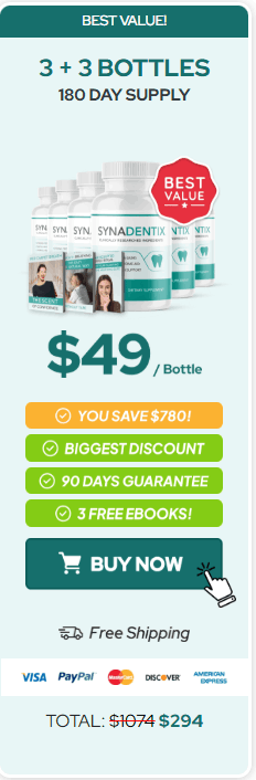 Secure checkout for Synadentix order