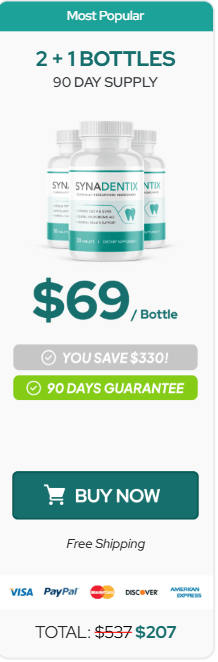 Secure checkout for Synadentix order